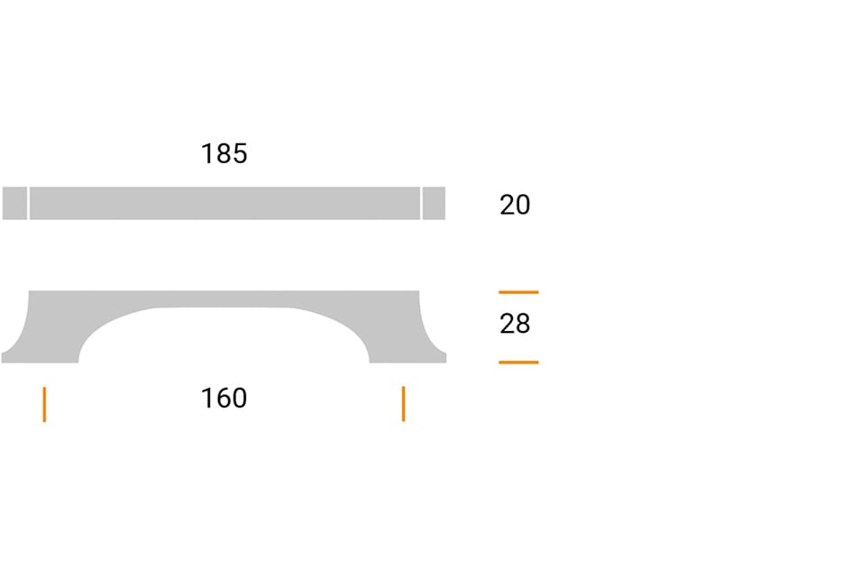 MZ1880 - Technical drawing