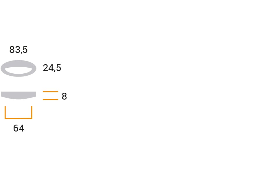 M 739 - Technical drawing