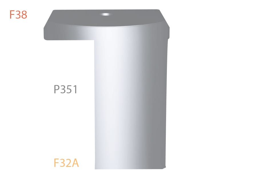 P 351 distanziatore - Disegno Tecnico
