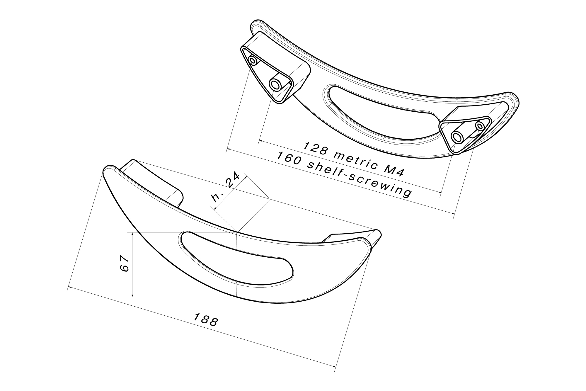 M1590/128+160F - Disegno Tecnico