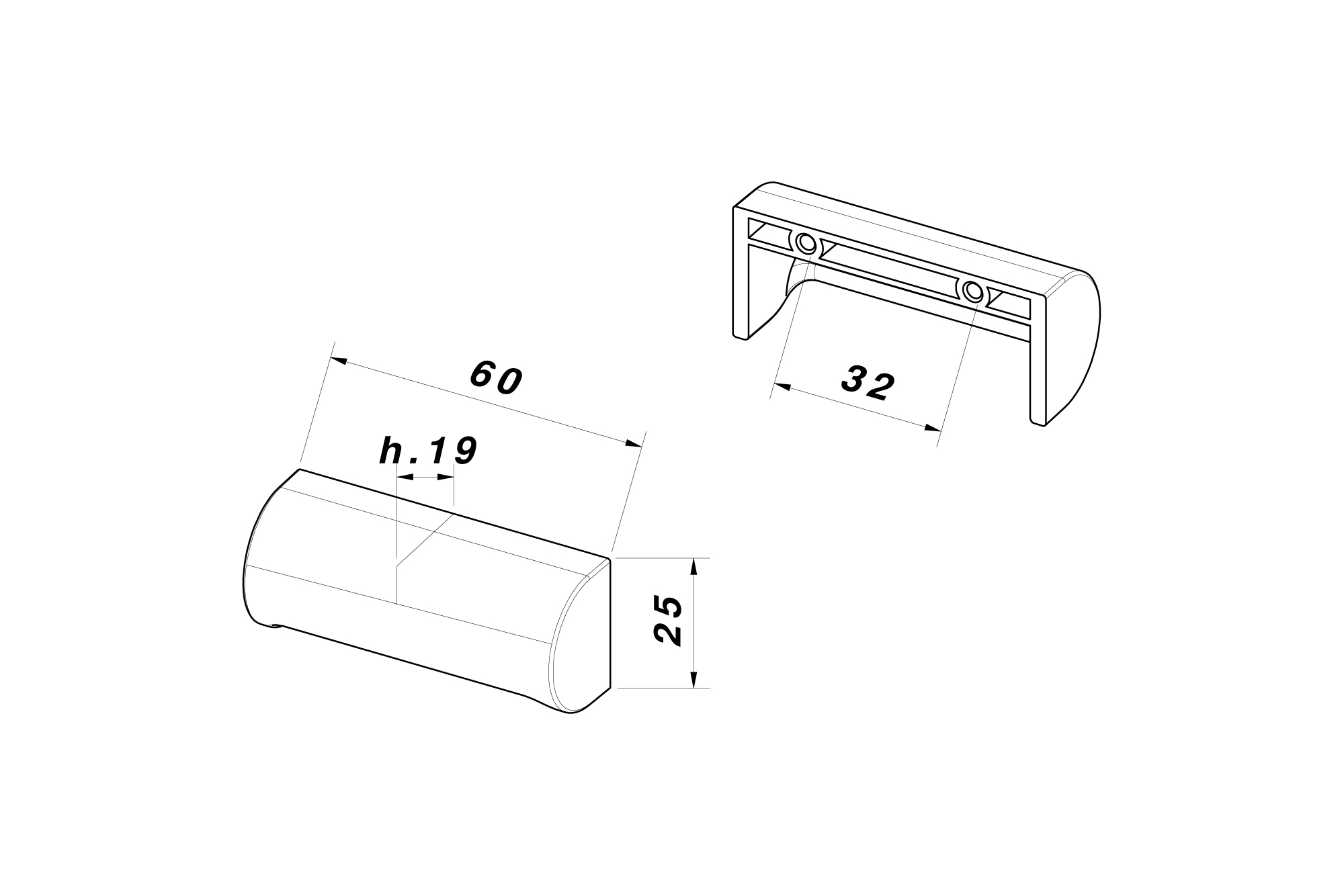 M2273/F - Technical drawing