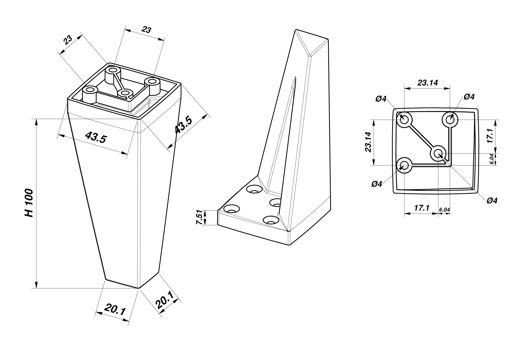 01450 - Technical drawing