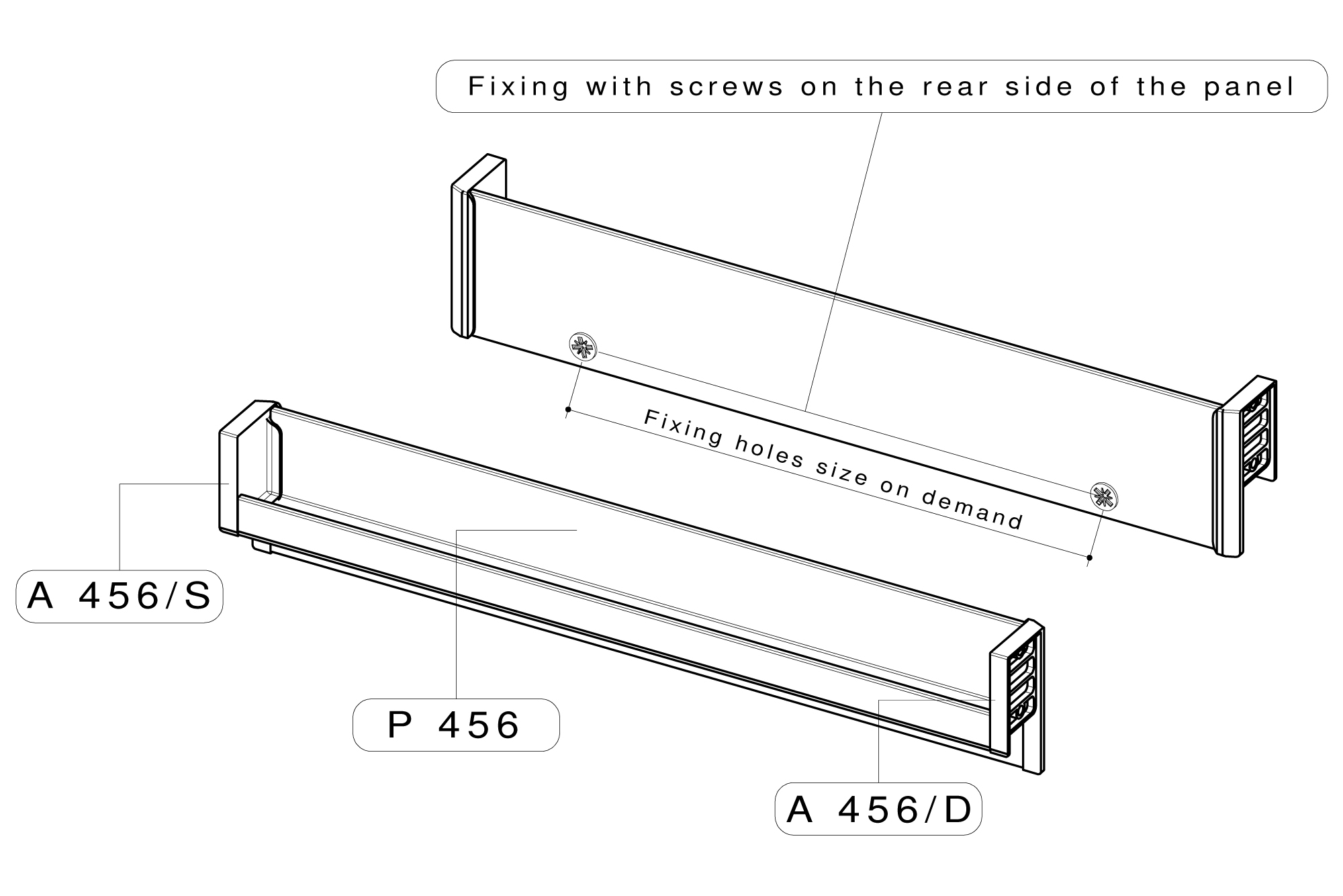 P 456 SYSTEM - Disegno Tecnico